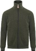 Aclima Men's ReBorn Terry Jacket Olive Melange