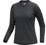 Arc'teryx Women's Taema Thermal Crew Longsleeve Black Heather