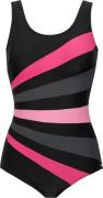 Abecita Women's Action Swimsuit Black/Pink