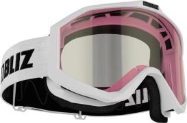 Bliz Juniors' Liner Matt White/Pink Contrast