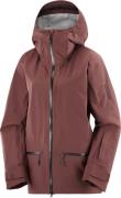 Salomon Women's Absolute 3L Jacket Rum Raisin