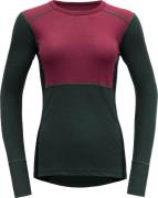 Devold Women's Lauparen Merino 190 Shirt Beetroot/Woods/Ink
