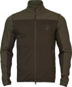 Härkila Men's Olaf Fleece Jacket Shadow Brown/forest Night