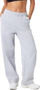 Björn Borg Women's Studio Oversized Straight Pants Light Grey Melange