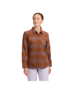 Black Diamond Women's Project Flannel Shirt Dark Mauve-clay