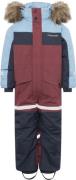 Didriksons Kids' Bjärven Coverall 4 Anemon Red