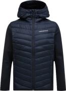 Peak Performance Men's Frost Down Hybrid Hood Black