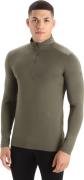 Icebreaker Men's 200 Oasis Long Sleeve Half Zip Loden