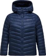 Peak Performance Women's Frost Down Hood Jacket Blue Shadow