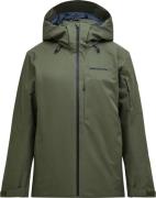 Peak Performance Men's Maroon Insulated Jacket Pine Needle