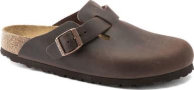 Birkenstock Women's Boston Oiled Leather Narrow Habana