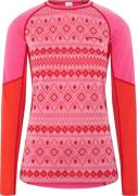 Kari Traa Women's Malia Long Sleeve Bright Pink