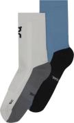 On Unisex Trail Sock High 2p Glacier/Dust
