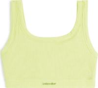 Icebreaker Women's Merino Rib Lotus Bra Citrine