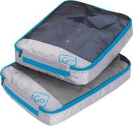 Go Travel Twin Packing Cubes Blue