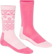 Kari Traa Women's Ragna Hiking Sock 2-pack Bubblegum