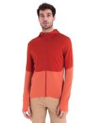 Icebreaker Men's Merino 200 Realfleece™ Descender Long Sleeve Zip Hood...