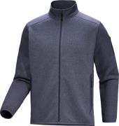 Arc'teryx Men's Covert Cardigan Dark Stratus Heather/Balck Sapphire