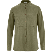 Fjällräven Women's Övik Hemp Shirt Long Sleeve Green