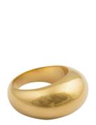 Bolded Big Ring Gold Sormus Korut Gold Syster P