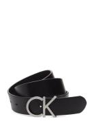 Ck Adj.logo Belt 3.5Cm Vyö Black Calvin Klein
