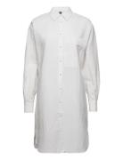 Cucasandra Shirt Dress Lyhyt Mekko White Culture
