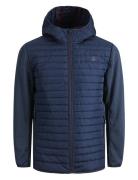 Jjemulti Quilted Jacket Noos Vuorillinen Takki Topattu Takki Blue Jack...