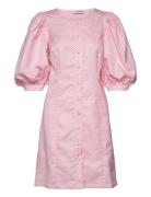 Tamira Dress Lyhyt Mekko Pink A-View