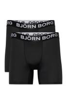 Performance Boxer 2P Bokserit Black Björn Borg