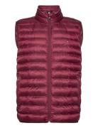 Core Packable Recycled Vest Liivi Burgundy Tommy Hilfiger