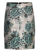 Aqua Skirt Lyhyt Hame Multi/patterned Lollys Laundry