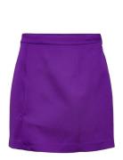 Samycras Skirt Lyhyt Hame Purple Cras