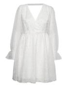 Yassandie Ls Dress - Celeb Lyhyt Mekko White YAS