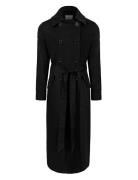 Este Trench Outerwear Coats Winter Coats Black LEBRAND