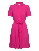 Vipaya S/S Shirt Dress - Noos Lyhyt Mekko Pink Vila