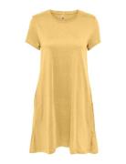 Onlmay Life S/S Pocket Dress Jrs Lyhyt Mekko Yellow ONLY