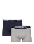 2-Pack Underwear - Gots/Vegan Bokserit Navy Knowledge Cotton Apparel