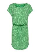 Onlmay S/S Dress Lyhyt Mekko Green ONLY