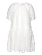 Slfmanuela 2/4 Short Structure Dress B Lyhyt Mekko White Selected Femm...