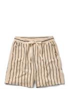 Naram Knitted Shorts Pyjama Beige Bongusta