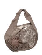 Net Shoulder Bag Shopper Laukku Grey The Organic Company