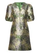 Watsoniabbhani Dress Lyhyt Mekko Green Bruuns Bazaar