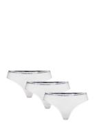 The Bamboo 3-Pack G-String Stringit Alusvaatteet White URBAN QUEST