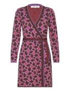 Dvf Edwina Dress Lyhyt Mekko Brown Diane Von Furstenberg