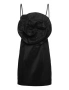 Charlot Dress Lyhyt Mekko Black A-View