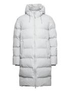 Alta Longer Puffer Jacket W3T4 Topattu Pitkä Takki Grey Rains