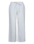 Trousers Pyjama Seersucker Pyjamahousut Olohousut Blue Lindex