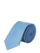 Jacoliver Linen Tie Solmio Kravatti Blue Jack & J S