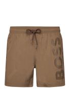 Octopus Uimashortsit Brown BOSS