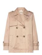 Mmsilma Short Trenchcoat Trenssi Takki Beige MOS MOSH